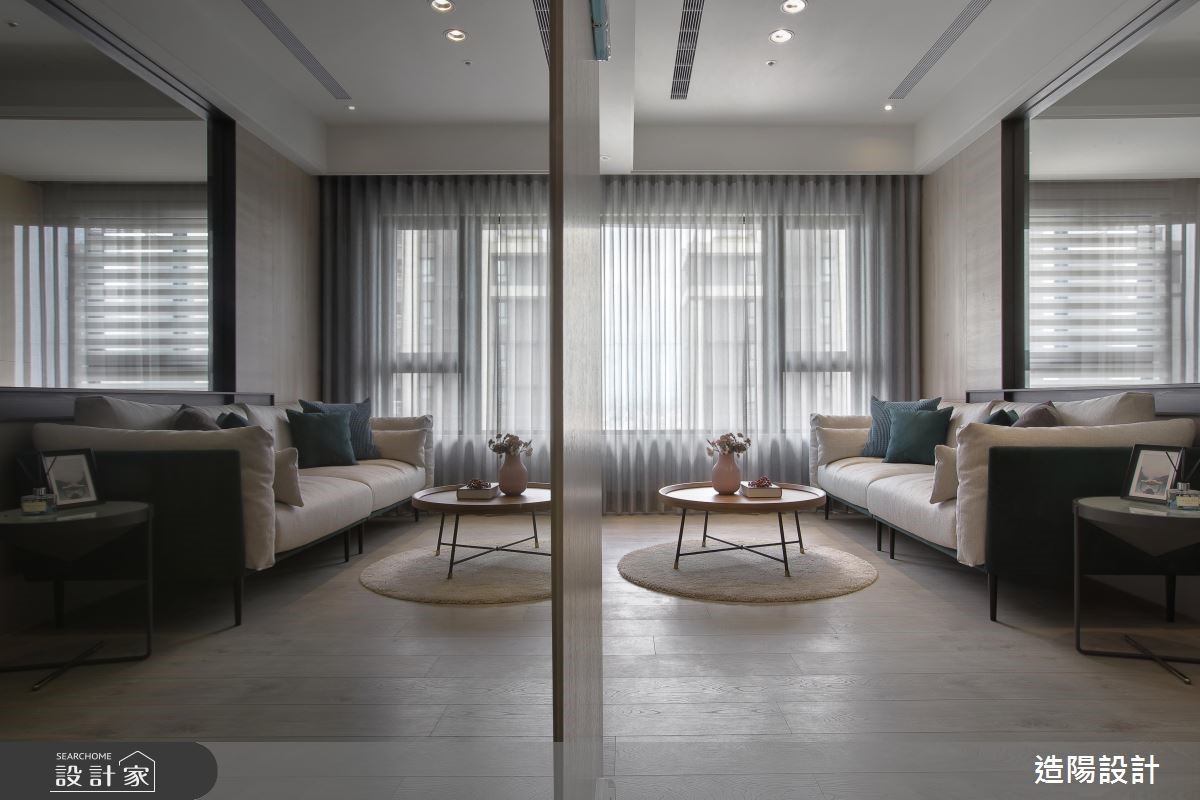 38坪新成屋(5年以下)＿現代風客廳案例圖片＿造陽設計＿造陽_隱光雅築之31