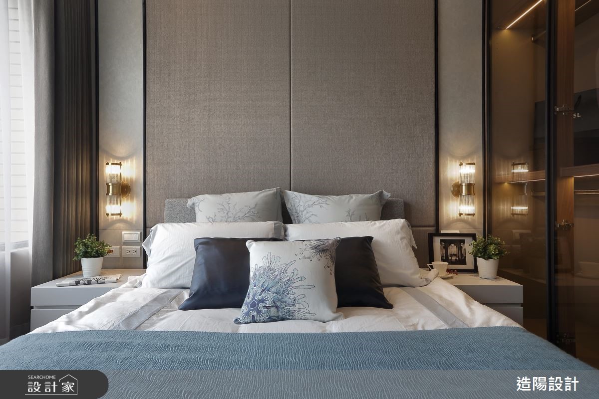 38坪新成屋(5年以下)＿現代風臥室案例圖片＿造陽設計＿造陽_隱光雅築之20