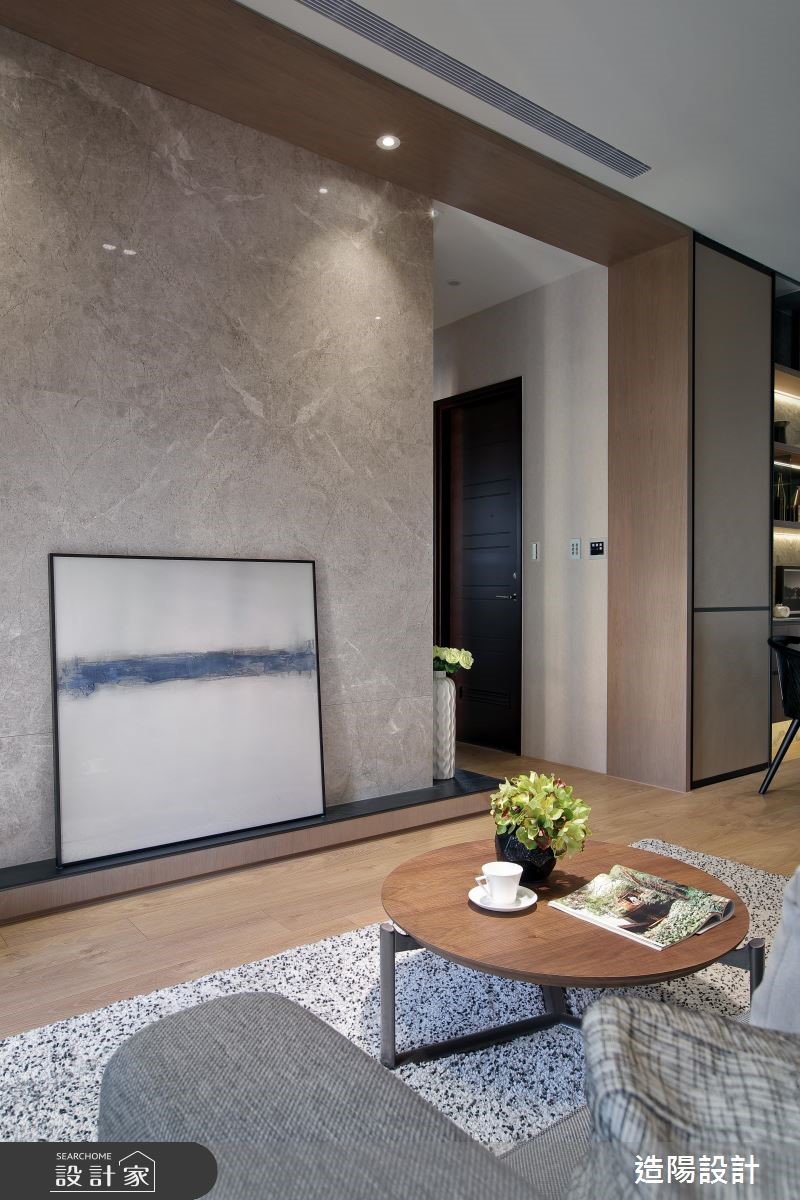 38坪新成屋(5年以下)＿現代風客廳案例圖片＿造陽設計＿造陽_隱光雅築之14