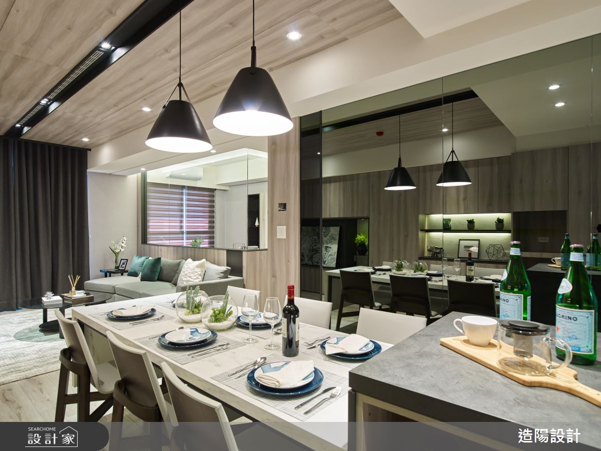 44坪新成屋(5年以下)＿現代風餐廳案例圖片＿造陽設計＿造陽_23之8