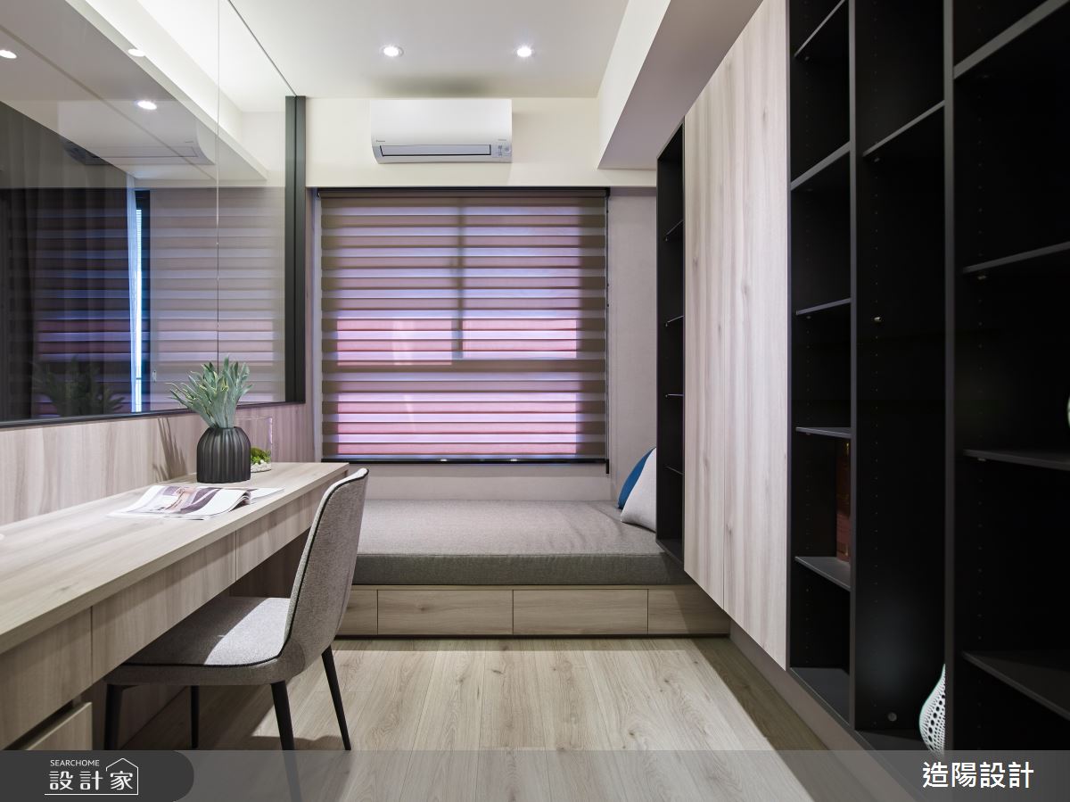 44坪新成屋(5年以下)＿現代風書房臥榻案例圖片＿造陽設計＿造陽_23之13