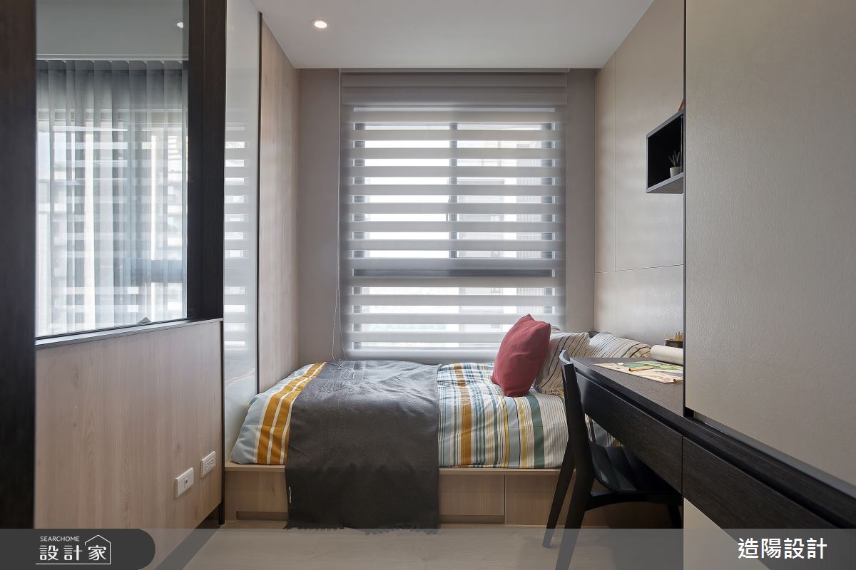 28坪新成屋(5年以下)＿現代風臥室案例圖片＿造陽設計＿造陽_24之13