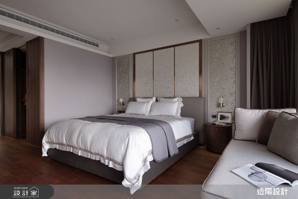 120坪新成屋(5年以下)＿新古典臥室案例圖片＿造陽設計＿造陽_映隱之居之30