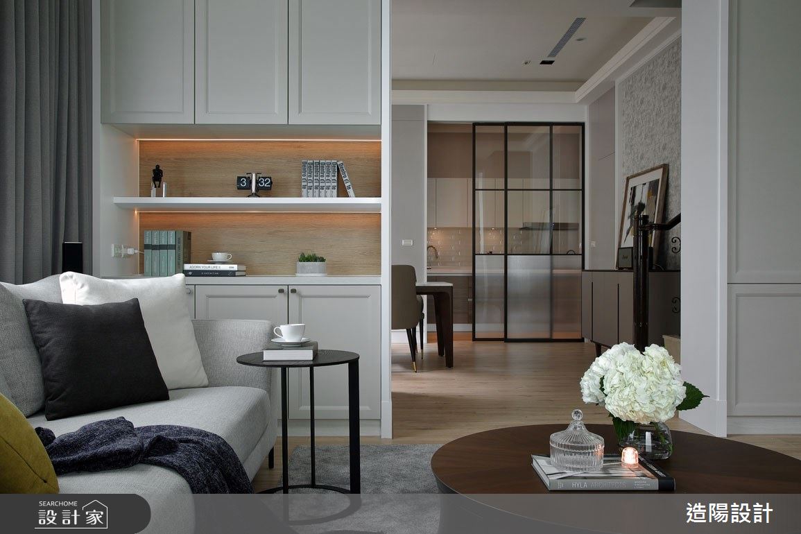 76坪老屋(16~30年)＿美式風客廳案例圖片＿造陽設計＿造陽_沐睦美墅之6