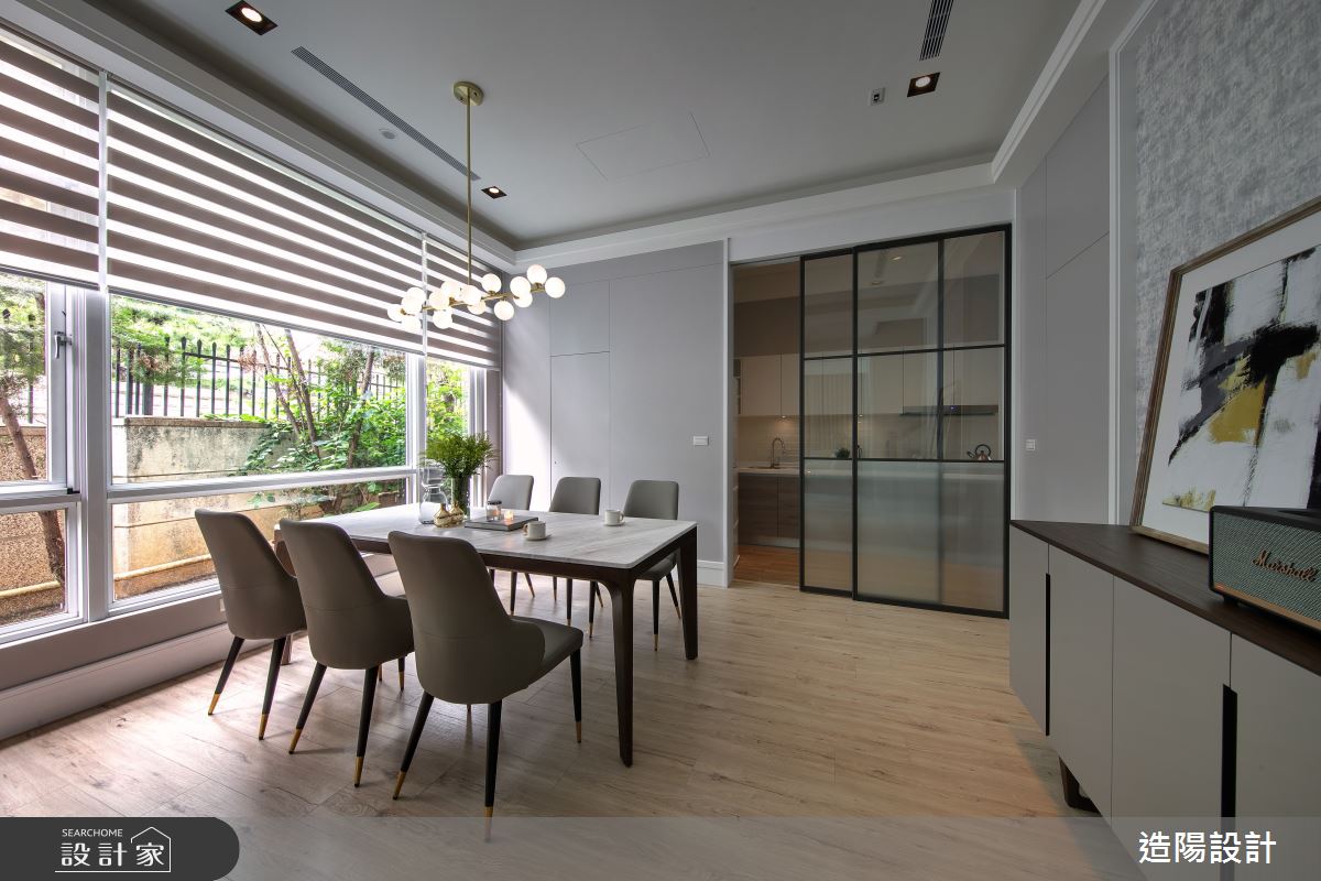 76坪老屋(16~30年)＿美式風餐廳案例圖片＿造陽設計＿造陽_沐睦美墅之7