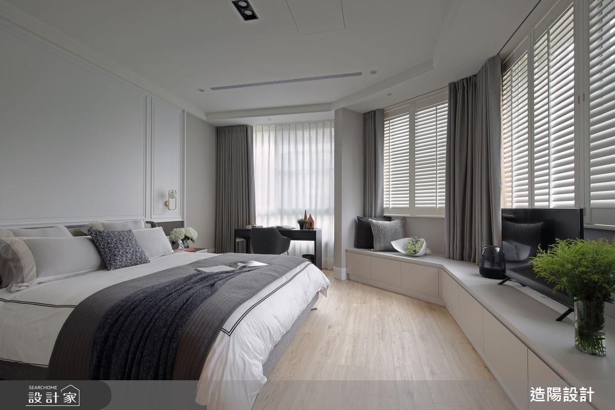 76坪老屋(16~30年)＿美式風臥室案例圖片＿造陽設計＿造陽_沐睦美墅之18
