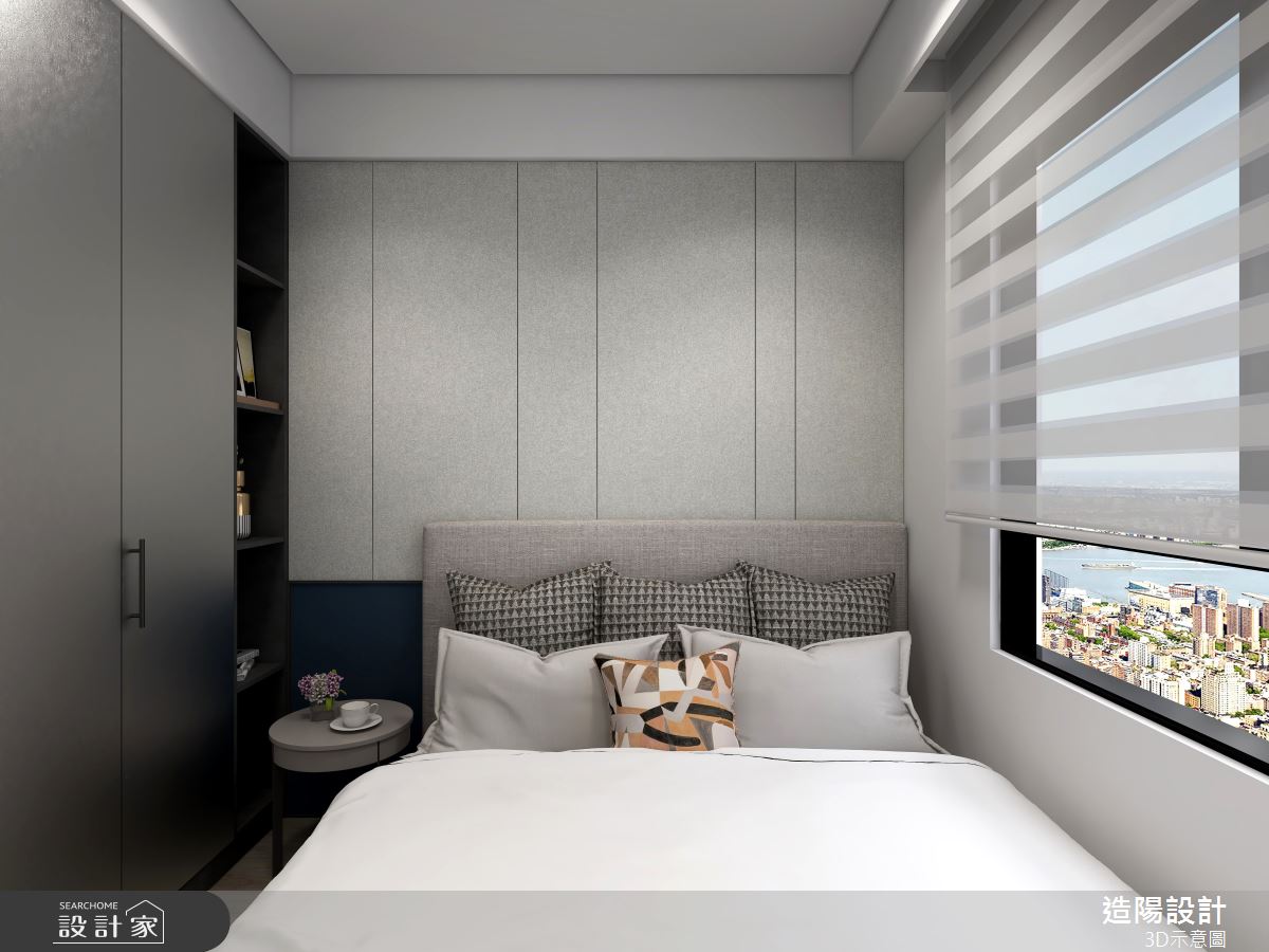 39坪預售屋＿現代風臥室案例圖片＿造陽設計＿造陽_湮水斜陽之17
