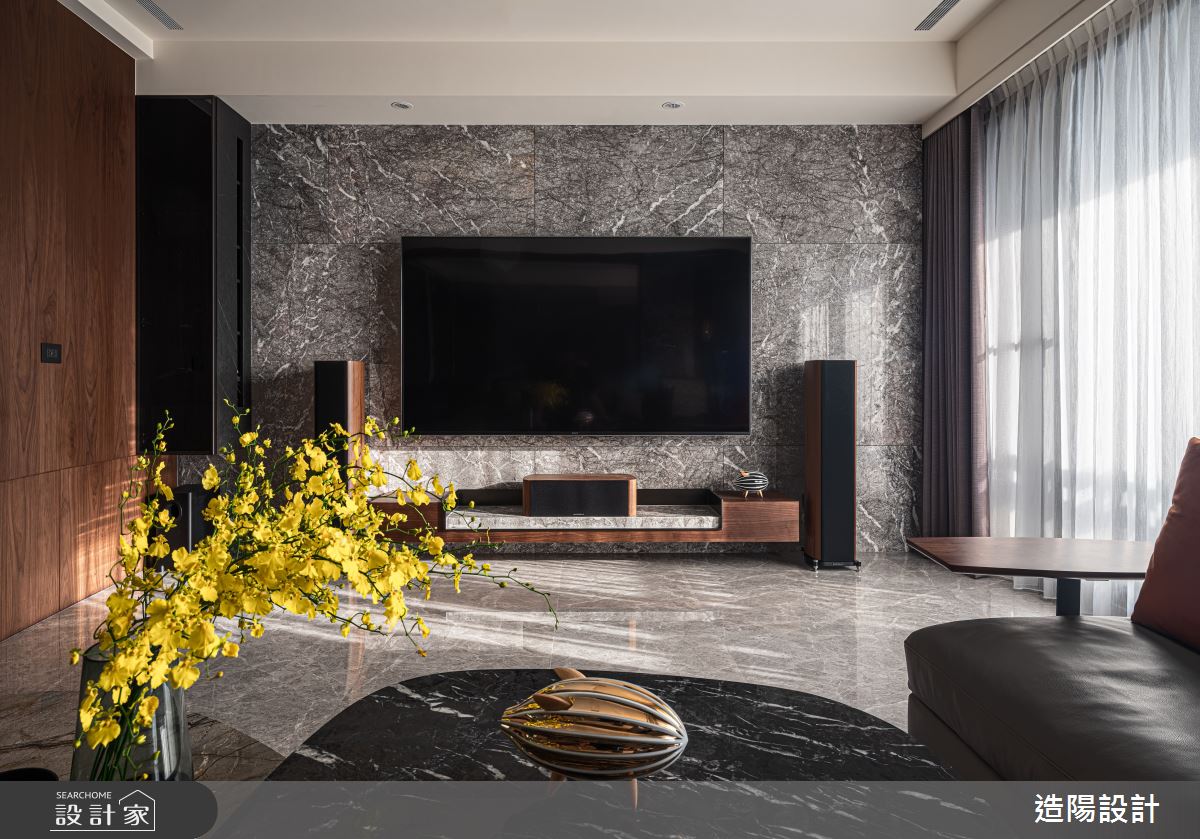 86坪新成屋(5年以下)＿新古典客廳案例圖片＿造陽設計＿造陽_韜藏其中之1