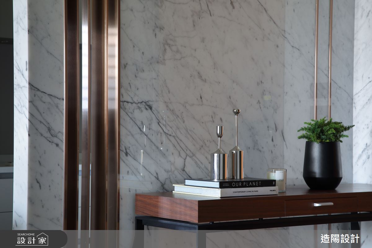 79坪新成屋(5年以下)＿現代風玄關案例圖片＿造陽設計＿造陽_流光爍石之1