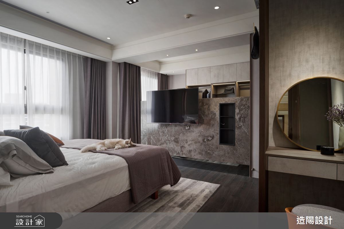 76坪新成屋(5年以下)＿新古典臥室案例圖片＿造陽設計＿造陽_解構界限之12