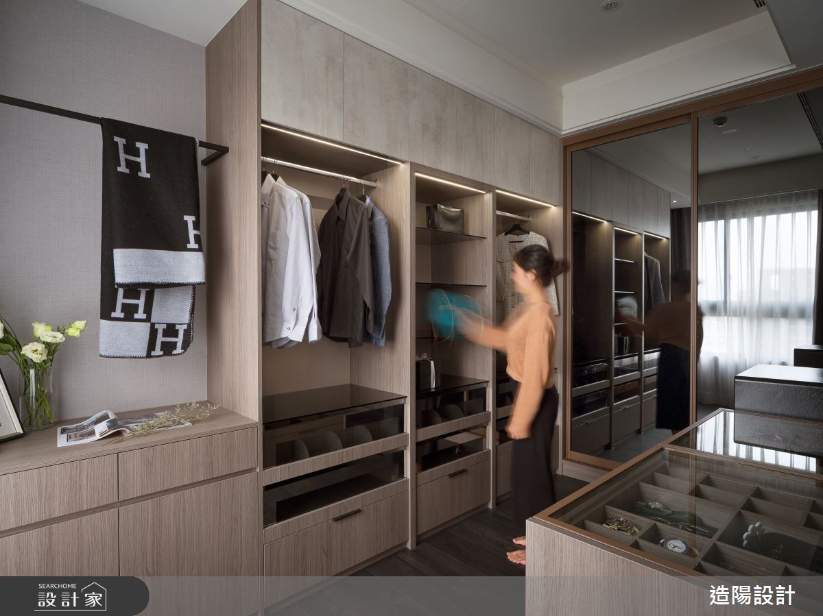 76坪新成屋(5年以下)＿新古典更衣間案例圖片＿造陽設計＿造陽_解構界限之14