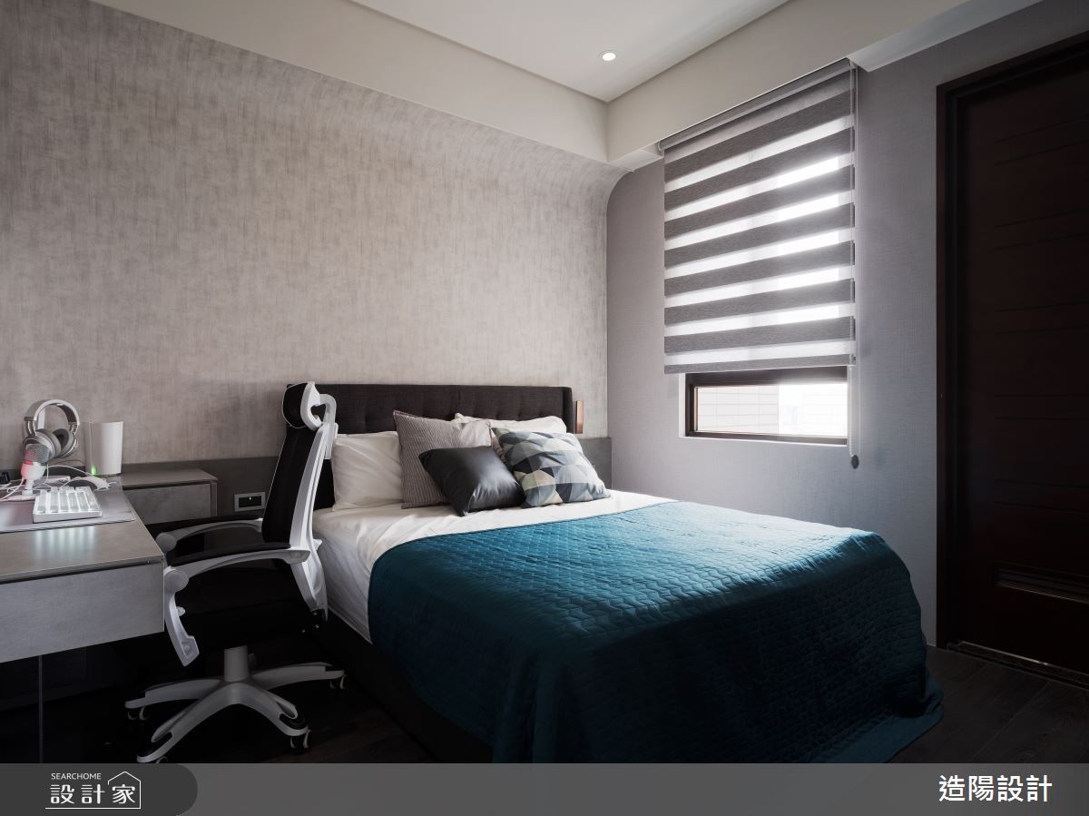 76坪新成屋(5年以下)＿新古典臥室書房案例圖片＿造陽設計＿造陽_解構界限之15