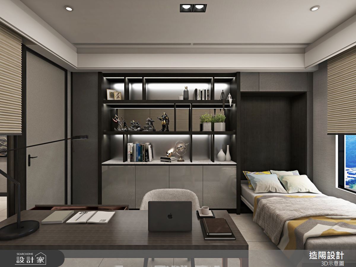 76坪新成屋(5年以下)＿新古典多功能室案例圖片＿造陽設計＿造陽_解構界限之10