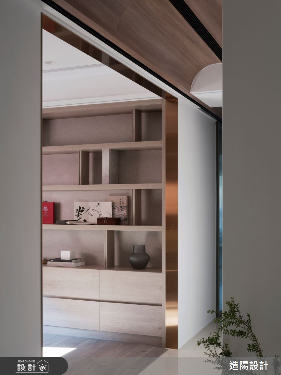 91坪新成屋(5年以下)＿現代風書房案例圖片＿造陽設計＿造陽_雋永風度之居之9