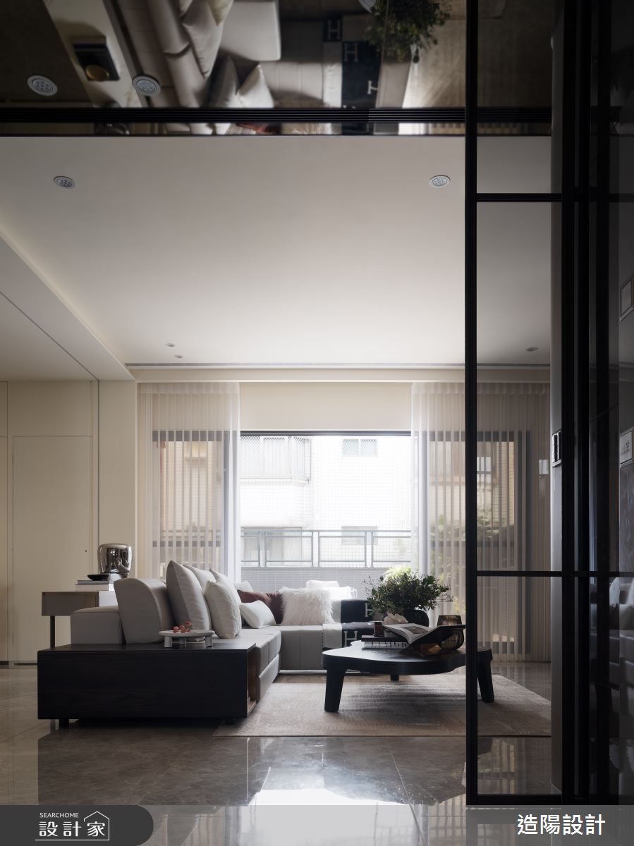 85坪新成屋(5年以下)＿現代風客廳案例圖片＿造陽設計＿造陽_霽景重陽之4