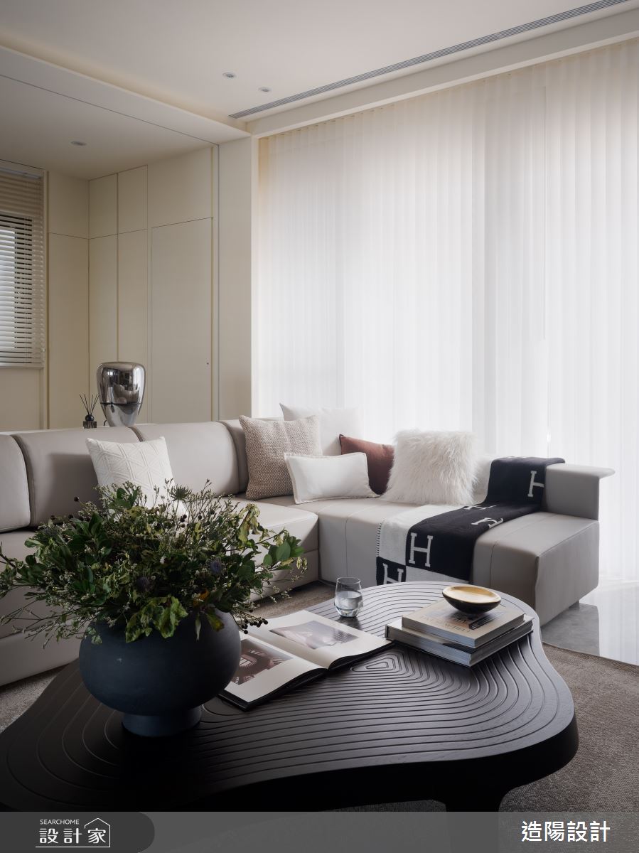 85坪新成屋(5年以下)＿現代風客廳案例圖片＿造陽設計＿造陽_霽景重陽之9
