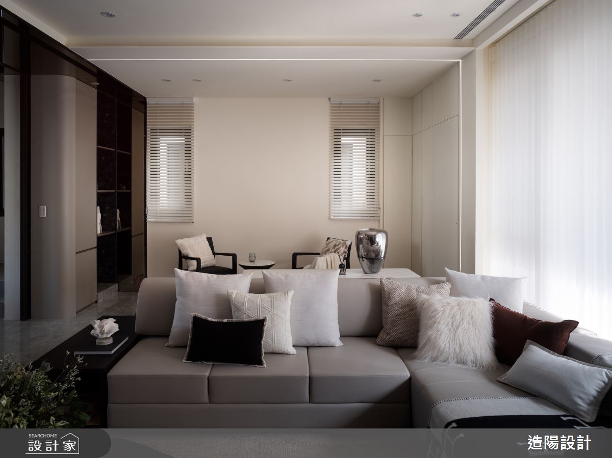 85坪新成屋(5年以下)＿現代風客廳案例圖片＿造陽設計＿造陽_霽景重陽之10