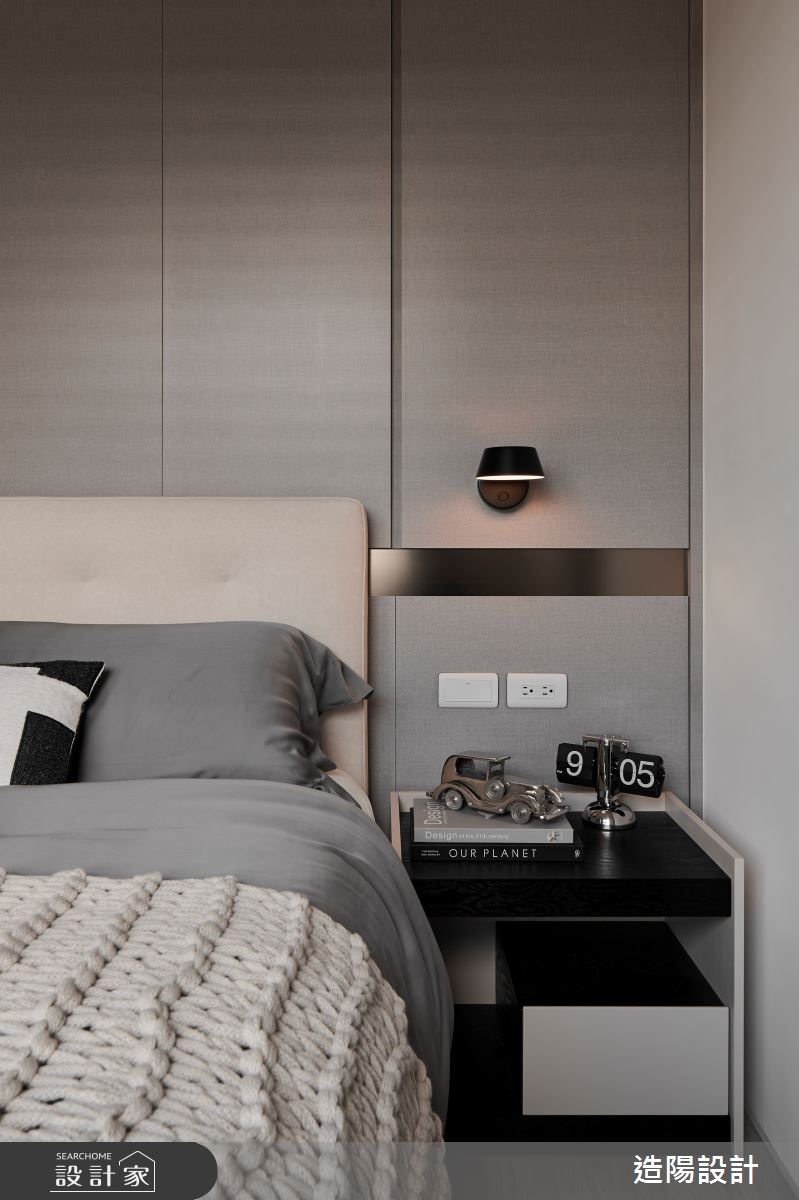 80坪新成屋(5年以下)＿現代輕奢風臥室案例圖片＿造陽設計＿造陽_曦韻之15