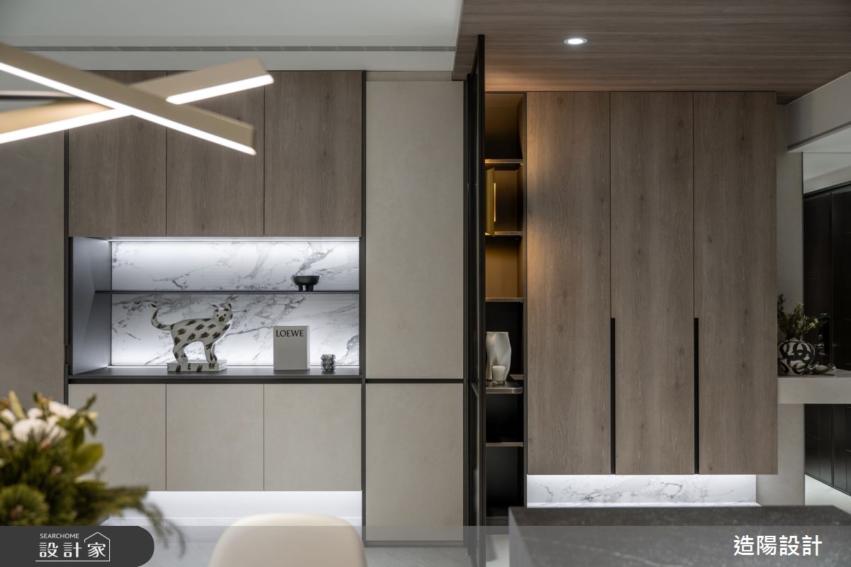 70坪毛胚屋＿現代風玄關案例圖片＿造陽設計＿造陽_餘音嫋嫋之3