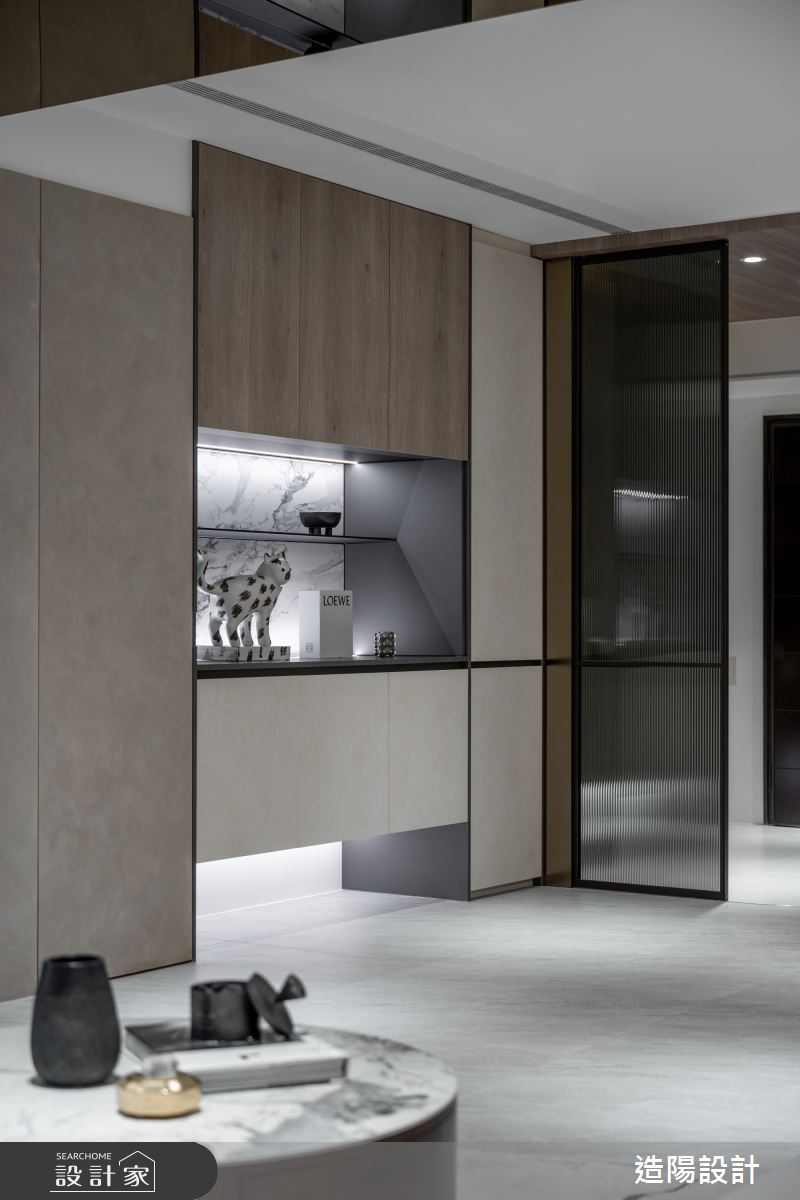 70坪毛胚屋＿現代風玄關客廳案例圖片＿造陽設計＿造陽_餘音嫋嫋之4