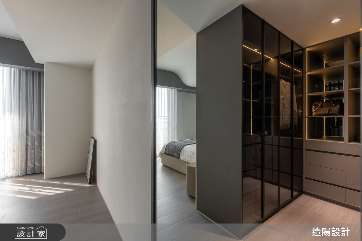 新成屋(5年以下)＿現代風臥室更衣間案例圖片＿造陽設計＿造陽_京綻映邸之10