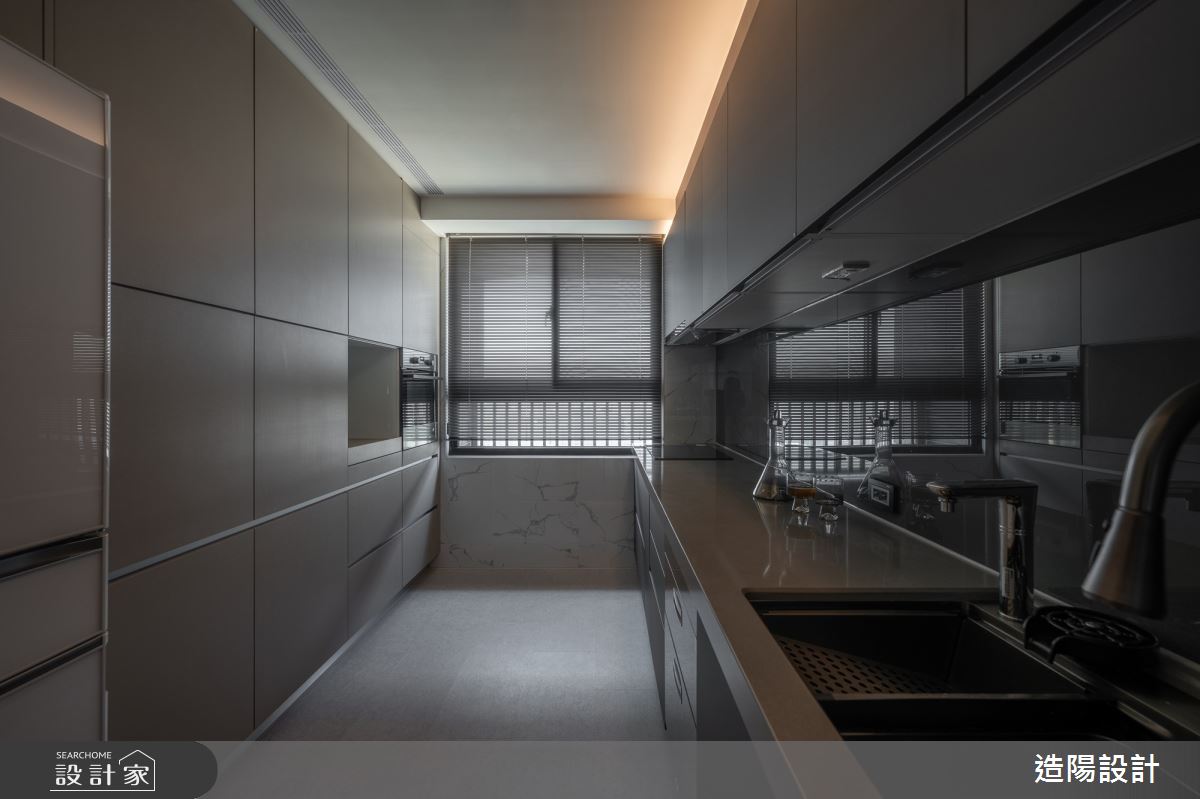 新成屋(5年以下)＿現代風廚房案例圖片＿造陽設計＿造陽_京綻映邸之8