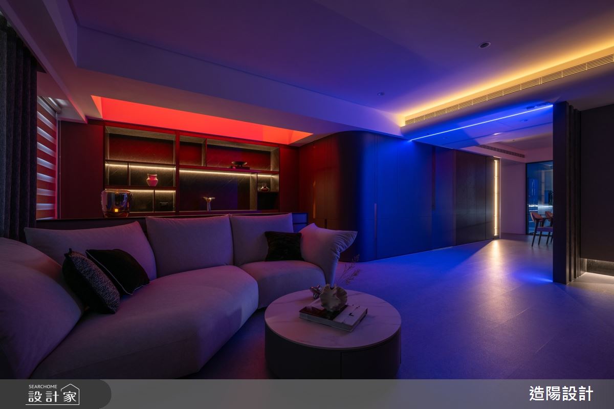 新成屋(5年以下)＿現代風客廳案例圖片＿造陽設計＿造陽_京綻映邸之14