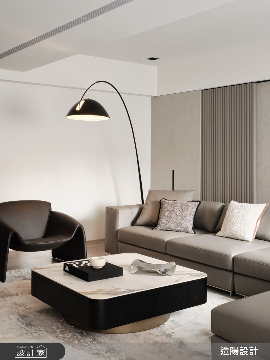 68坪老屋(16~30年)＿現代風客廳案例圖片＿造陽設計＿造陽_尚仁隱居之5