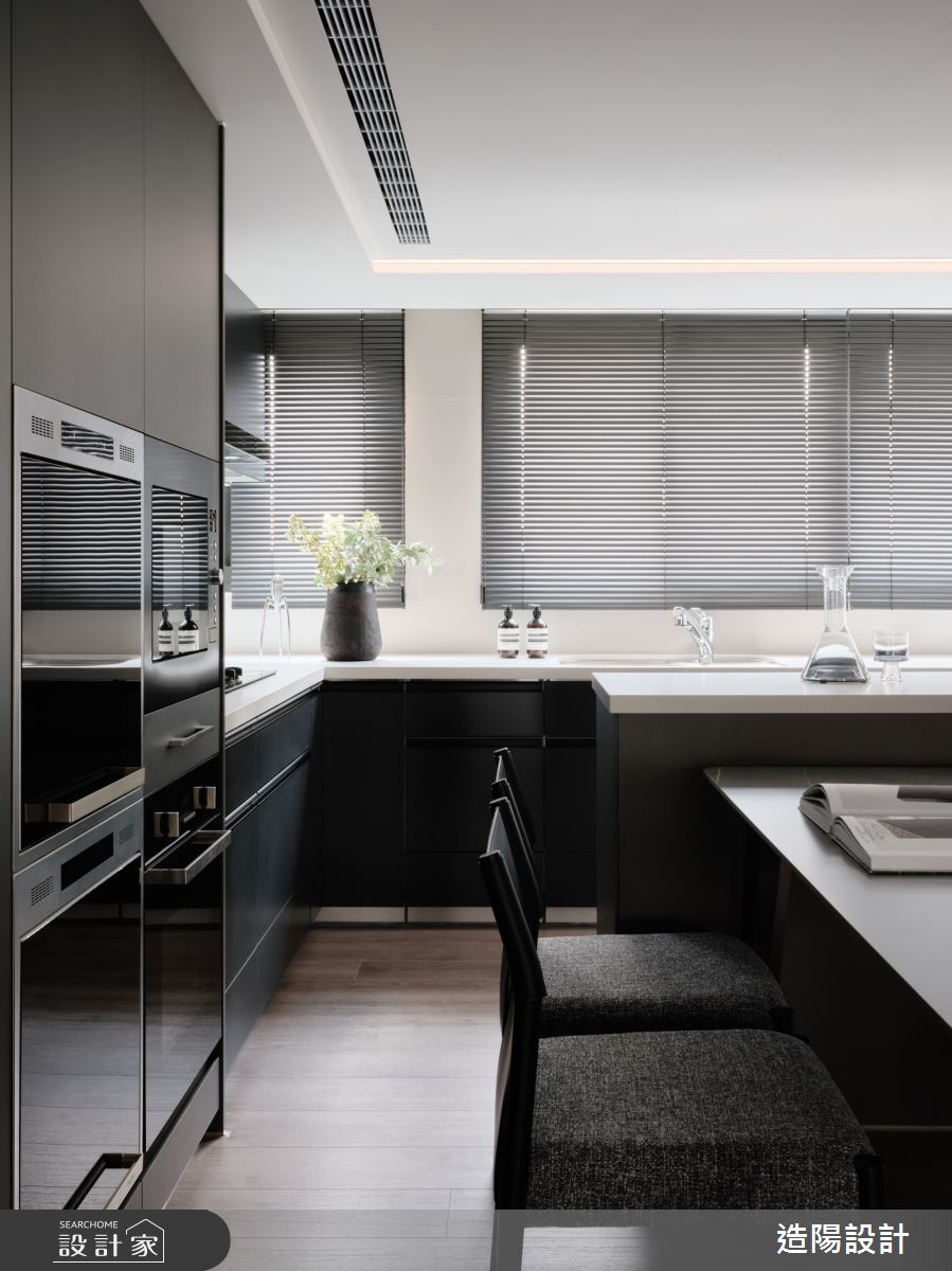 68坪老屋(16~30年)＿現代風餐廳廚房中島案例圖片＿造陽設計＿造陽_尚仁隱居之10