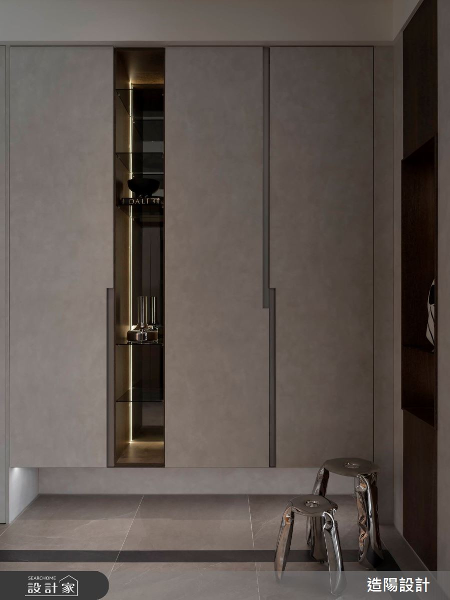 新成屋(5年以下)＿現代風玄關案例圖片＿造陽設計＿造陽_夜銀河靜之2