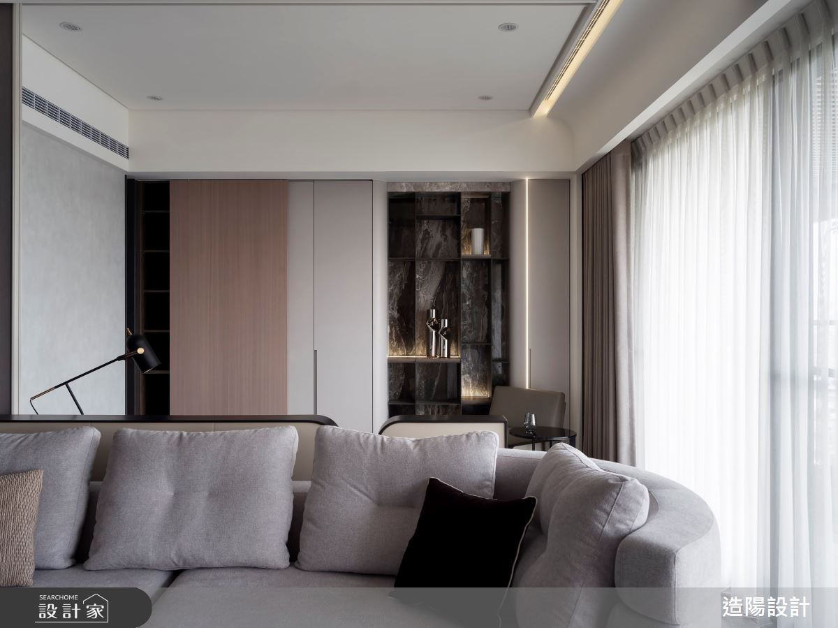 新成屋(5年以下)＿現代風客廳書房案例圖片＿造陽設計＿造陽_夜銀河靜之10