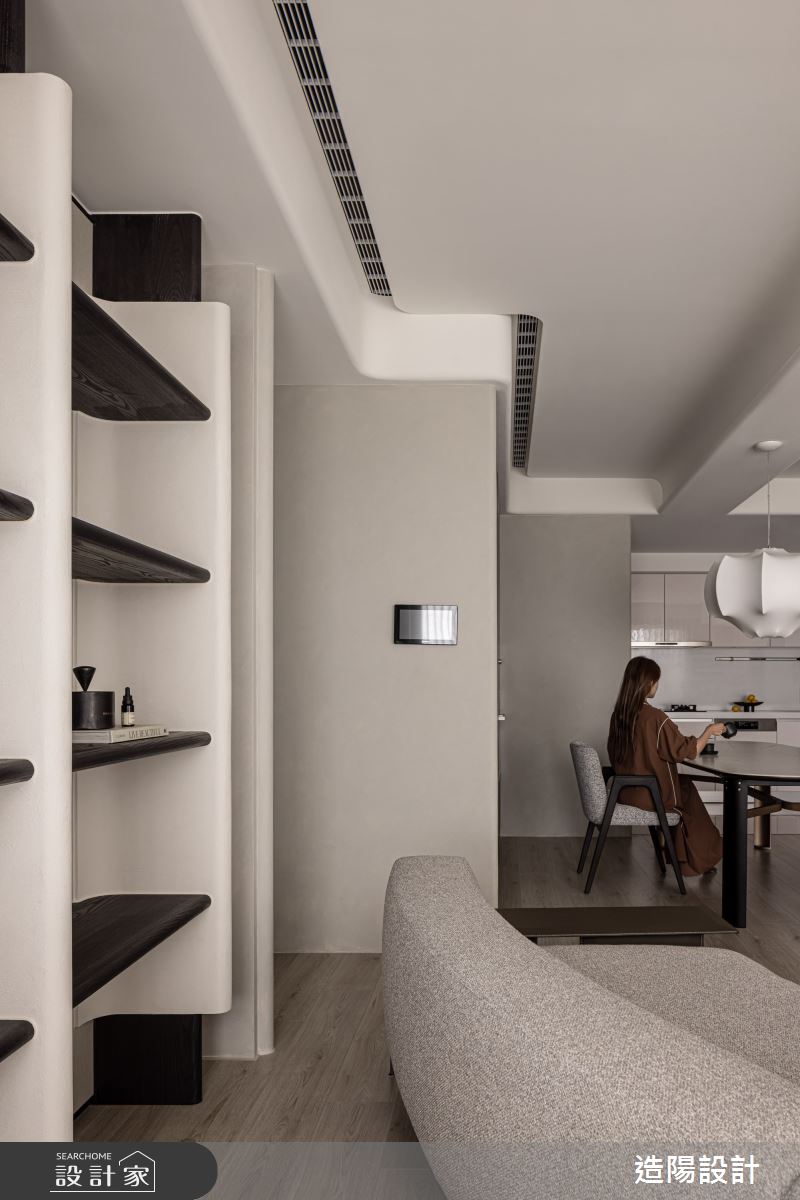 48坪新成屋(5年以下)＿現代風客廳餐廳案例圖片＿造陽設計＿造陽_靜謐之6