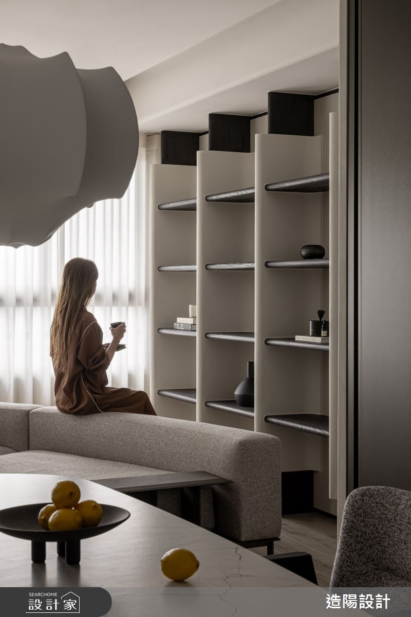 48坪新成屋(5年以下)＿現代風客廳餐廳案例圖片＿造陽設計＿造陽_靜謐之9