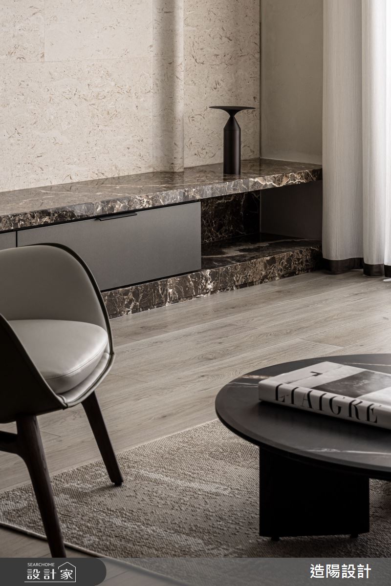 48坪新成屋(5年以下)＿現代風客廳案例圖片＿造陽設計＿造陽_靜謐之11