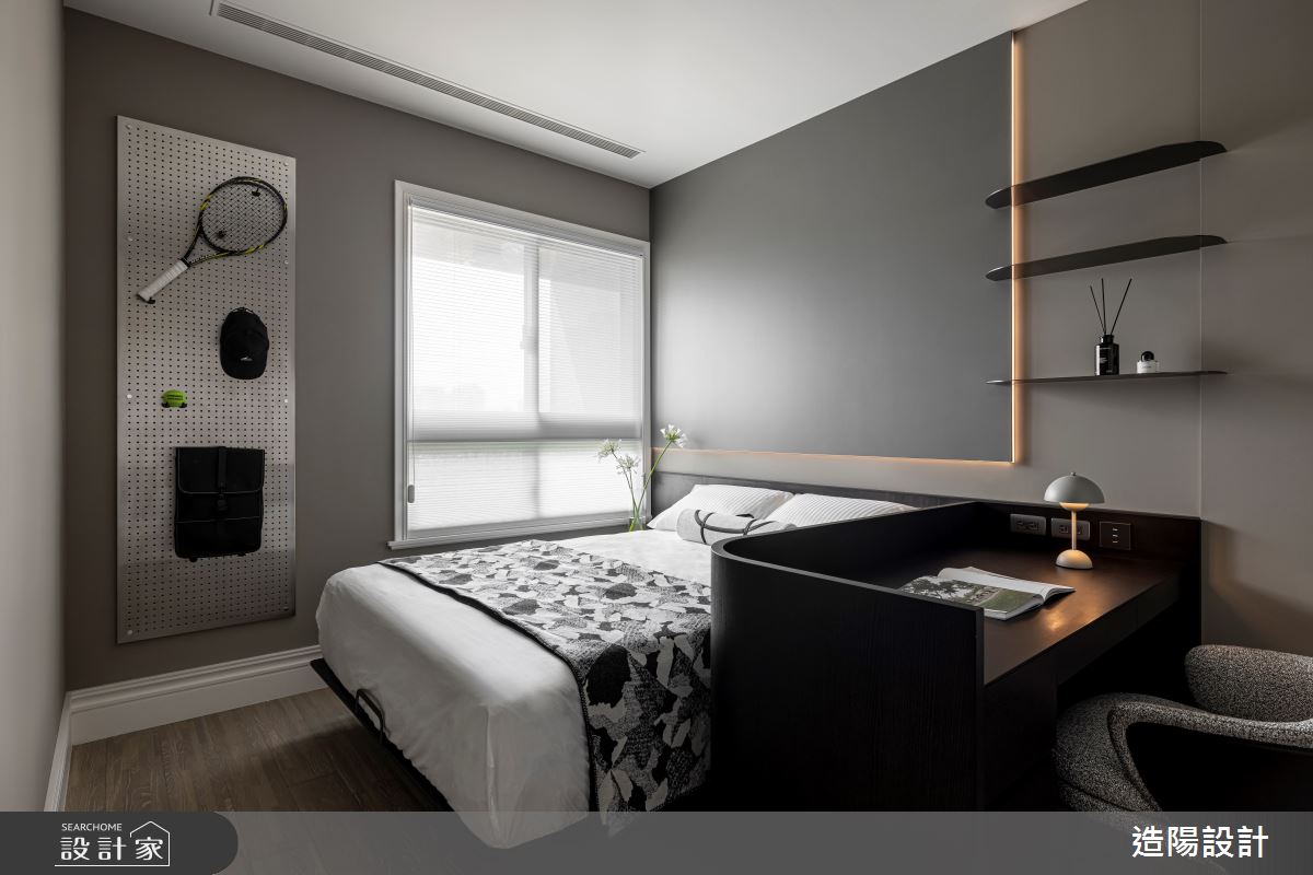 155坪新古屋(10年以下)＿現代風臥室案例圖片＿造陽設計＿造陽_Light in Harmony 拾光續境之23