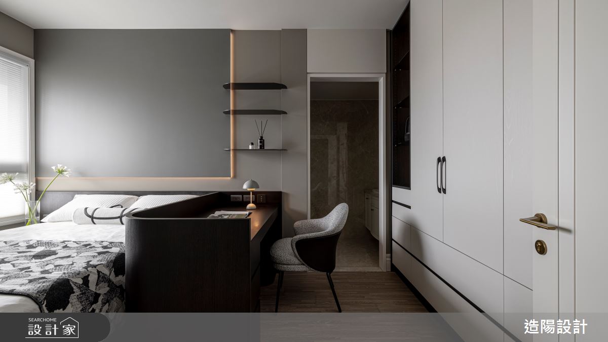 155坪新古屋(10年以下)＿現代風臥室案例圖片＿造陽設計＿造陽_Light in Harmony 拾光續境之155