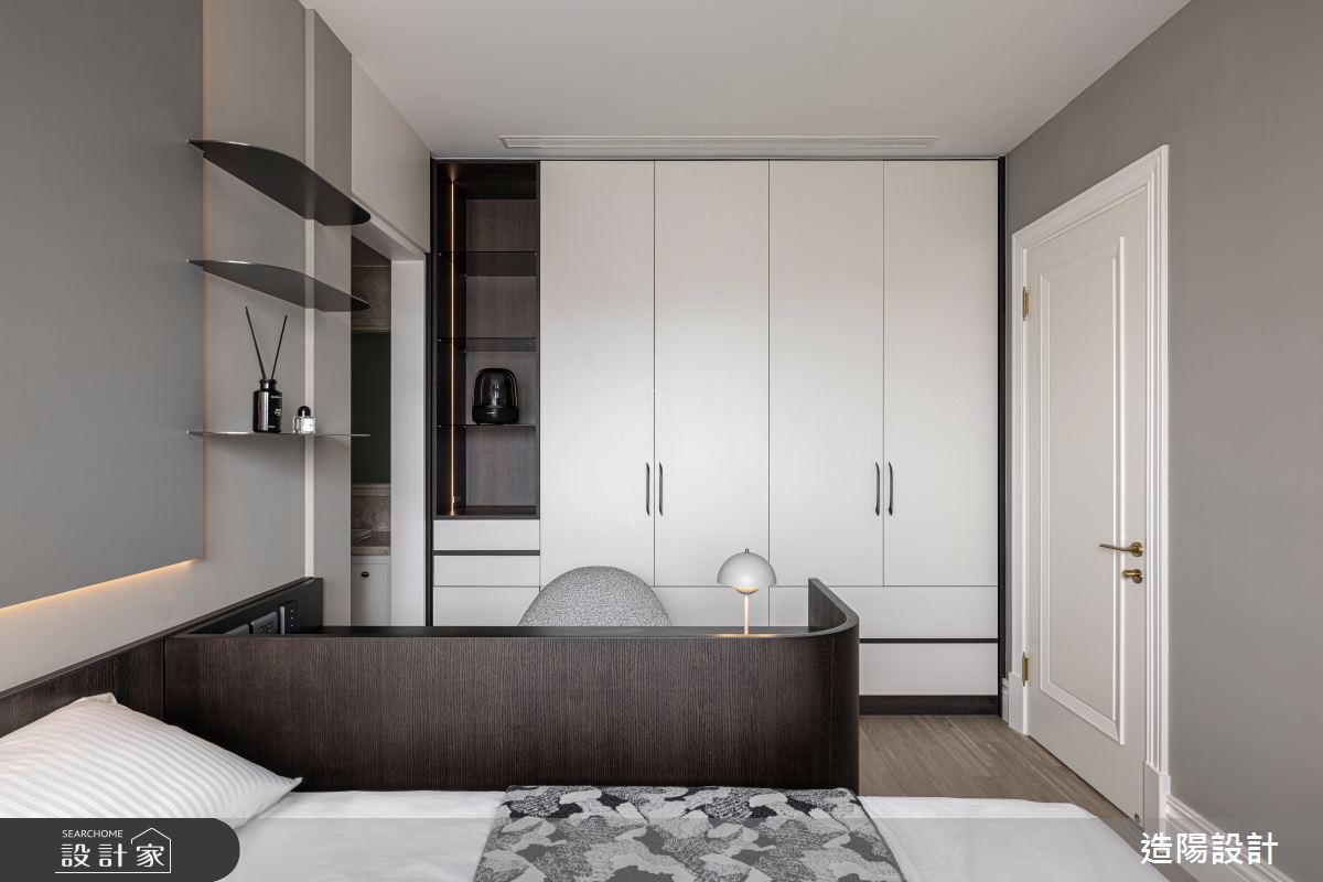 155坪新古屋(10年以下)＿現代風臥室案例圖片＿造陽設計＿造陽_Light in Harmony 拾光續境之25