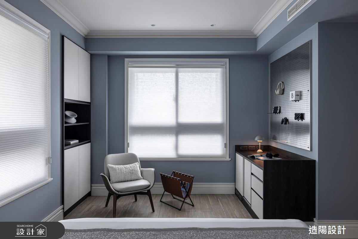 155坪新古屋(10年以下)＿現代風臥室案例圖片＿造陽設計＿造陽_Light in Harmony 拾光續境之22