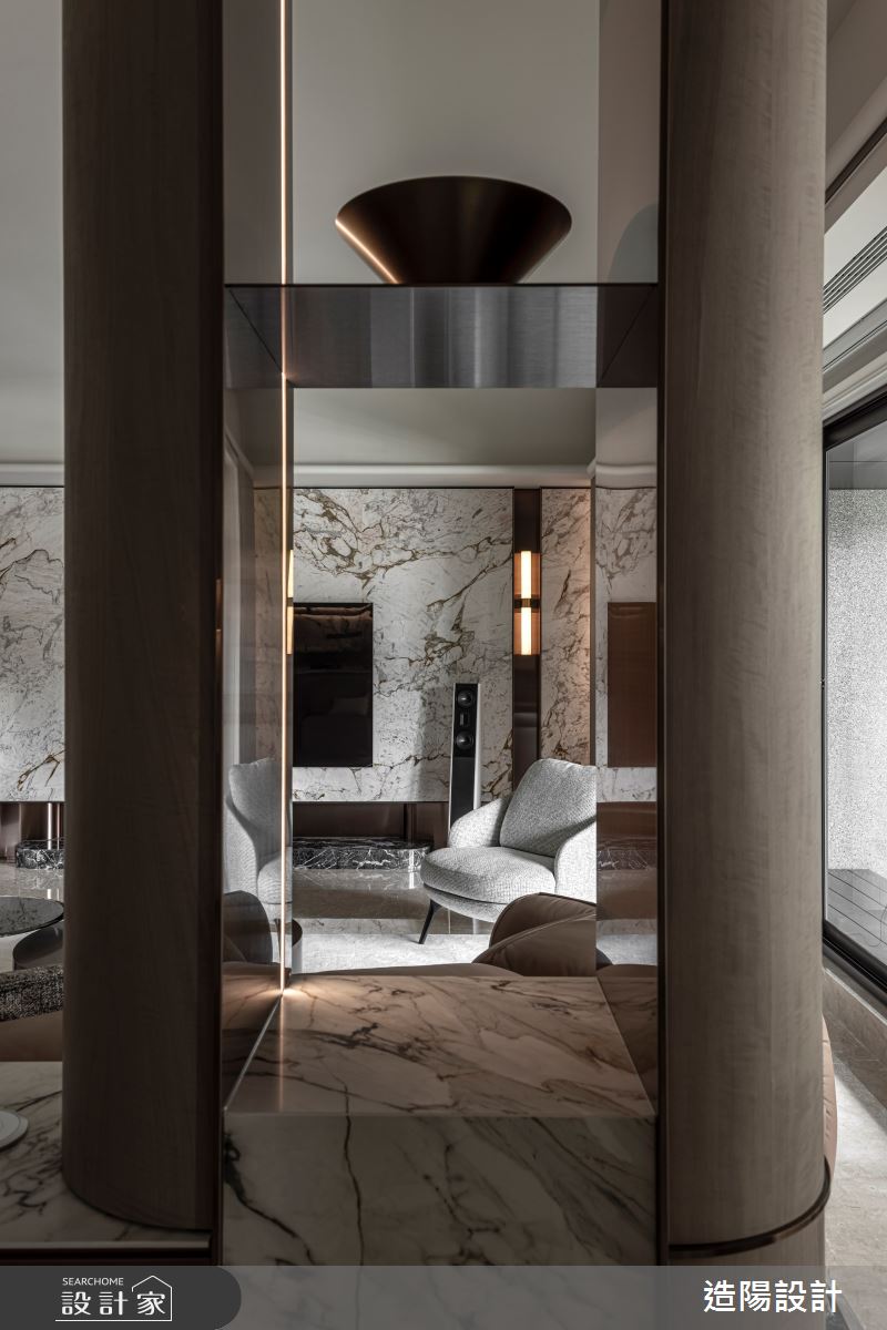 155坪新古屋(10年以下)＿現代風客廳案例圖片＿造陽設計＿造陽_Light in Harmony 拾光續境之8