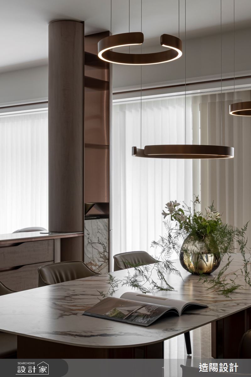155坪新古屋(10年以下)＿現代風餐廳案例圖片＿造陽設計＿造陽_Light in Harmony 拾光續境之9
