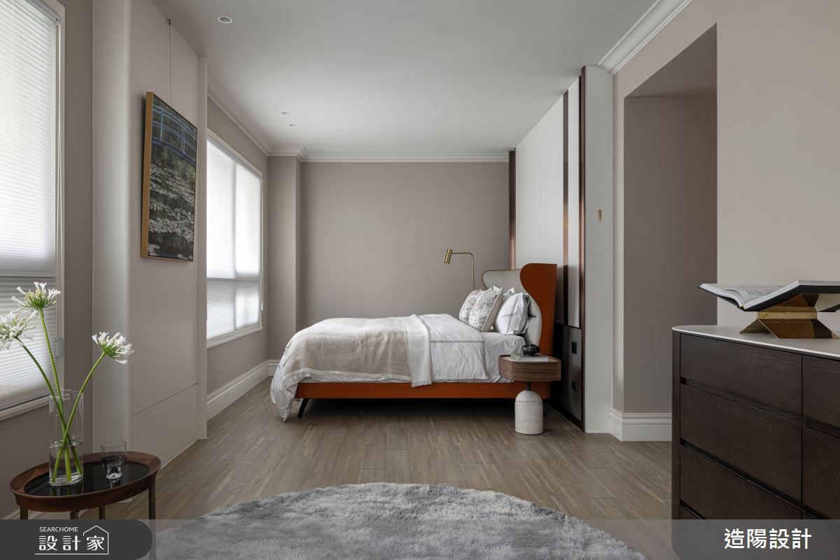 155坪新古屋(10年以下)＿現代風臥室案例圖片＿造陽設計＿造陽_Light in Harmony 拾光續境之20