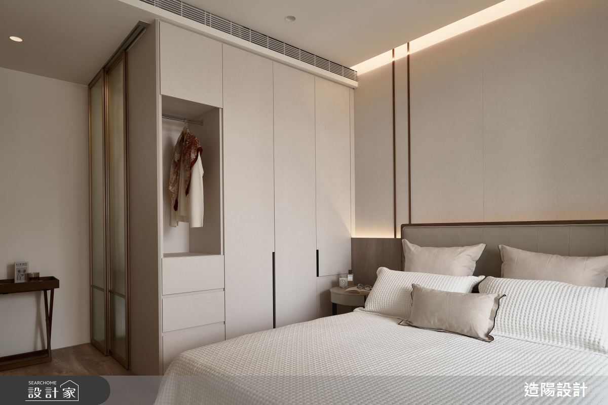 新成屋(5年以下)＿現代輕奢風臥室案例圖片＿造陽設計＿造陽_光羽之所之19