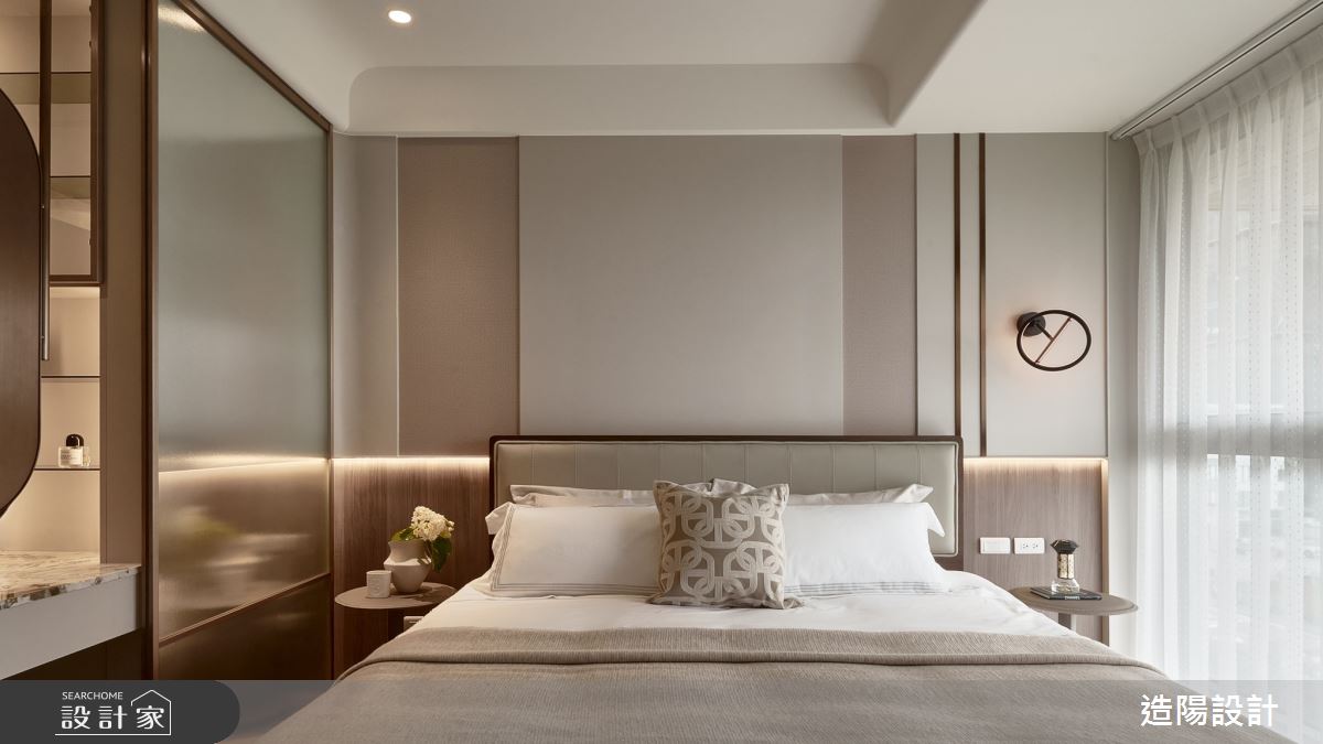 新成屋(5年以下)＿現代輕奢風臥室案例圖片＿造陽設計＿造陽_光羽之所之15