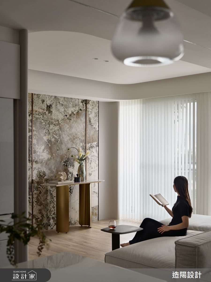 新成屋(5年以下)＿現代輕奢風客廳多功能室案例圖片＿造陽設計＿造陽_光羽之所之7