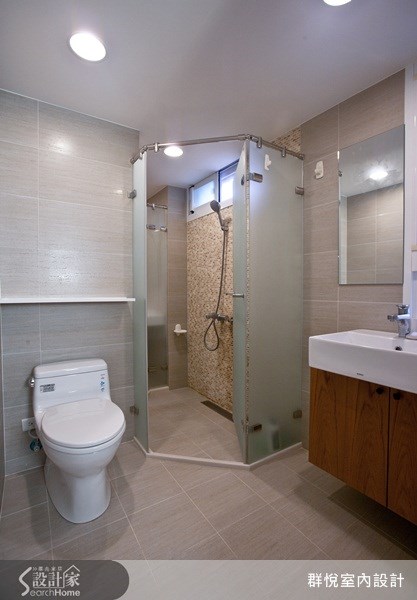 50坪老屋(16~30年)＿休閒風浴室案例圖片＿群悅設計工程有限公司＿群悅_01之19