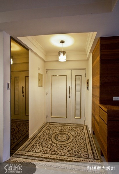 50坪老屋(16~30年)＿休閒風玄關案例圖片＿群悅設計工程有限公司＿群悅_01之1