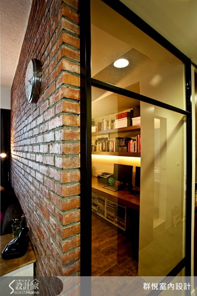 25坪老屋(16~30年)＿混搭風書房案例圖片＿群悅設計工程有限公司＿群悅_03之11