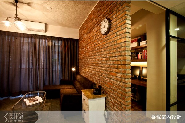 25坪老屋(16~30年)＿混搭風客廳案例圖片＿群悅設計工程有限公司＿群悅_03之4
