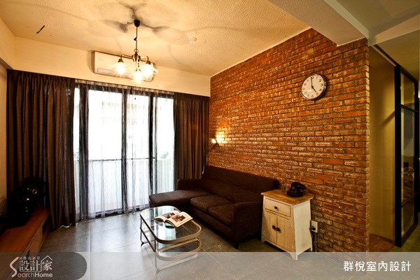 25坪老屋(16~30年)＿混搭風客廳案例圖片＿群悅設計工程有限公司＿群悅_03之2