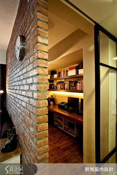 25坪老屋(16~30年)＿混搭風書房案例圖片＿群悅設計工程有限公司＿群悅_03之12
